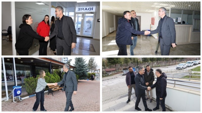 İl Müdürü Keskin Öğrenci Yurtlarını Ziyaret Ederek Personellerle Bayramlaştı