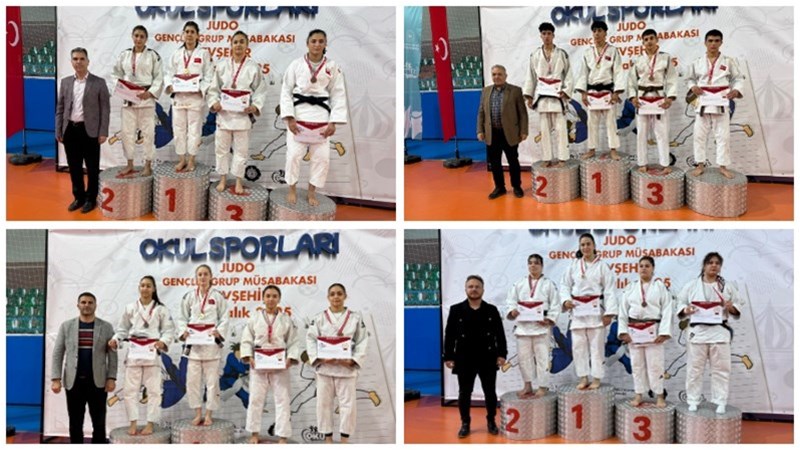 Okul Sporları Judo Gençler Kız - Erkek Grup Müsabakaları Sona Erdi