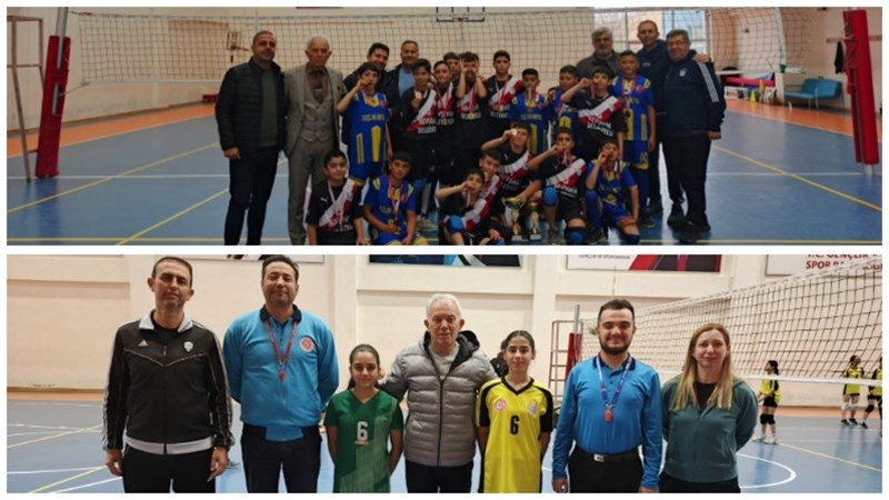Okul Sporları Küçükler Voleybol Müsabakaları Sona Erdi	