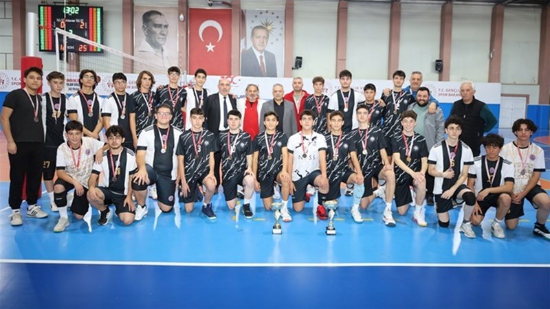 Okul Sporları Genç A Erkek Voleybol Müsabakaları Sona Erdi	