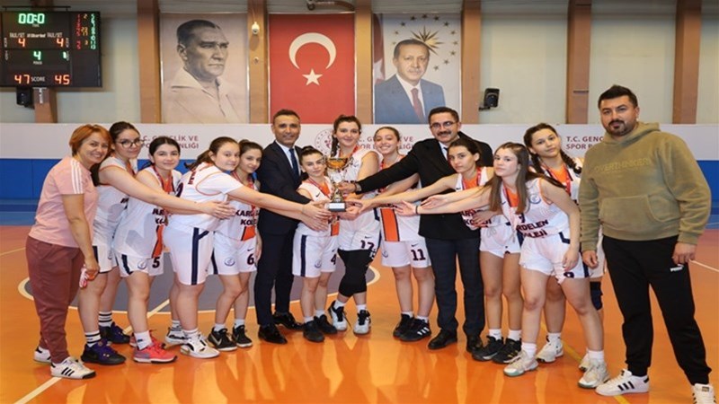 Okul Sporları Genç A Kız Basketbol Müsabakaları Sona Erdi	