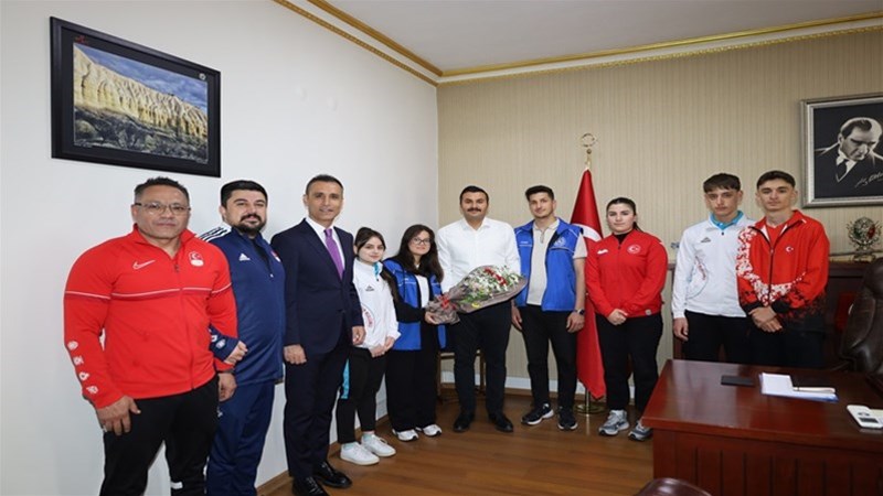 Nevşehir Vali Yardımcısı Mücahit Öztürk’e “Gençlik Haftası” Ziyareti	