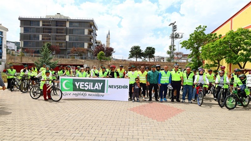 Nevşehir’de Pedallar Sağlık İçin Döndü!
