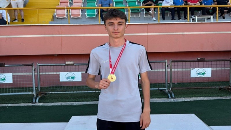 Atletizm Sporcumuz Türkiye Birincisi Oldu, Hedef Avrupa!
