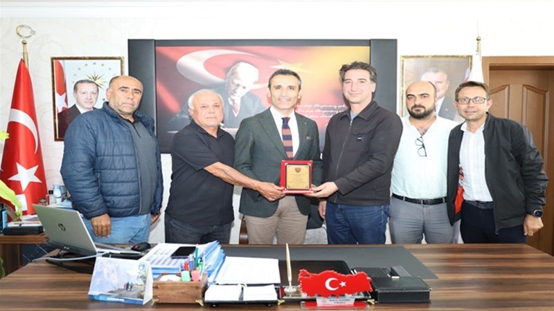 Derinkuyugücü Spor Kulübü’nden İl Müdürü Özdemir’e Ziyaret