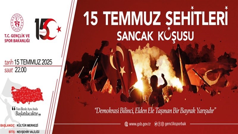 “15 Temmuz Demokrasi ve Milli Birlik Günü” Sancak Koşusu Düzenlenecektir	
