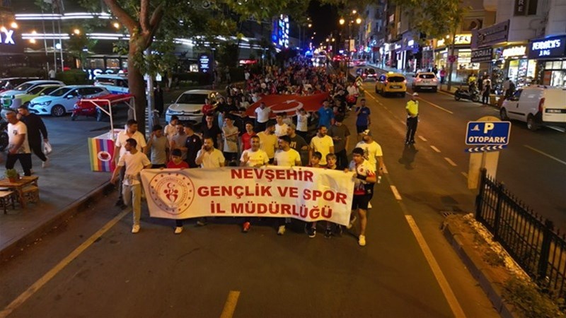 Nevşehir’de 15 Temmuz Ruhu Binlerce Vatandaşın Katılımıyla Yaşatıldı