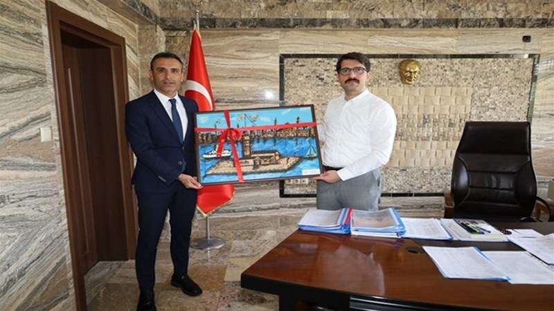 İl Müdürü Özdemir, Ürgüp Kaymakamı Ömer Coşkun'u Ziyaret Etti