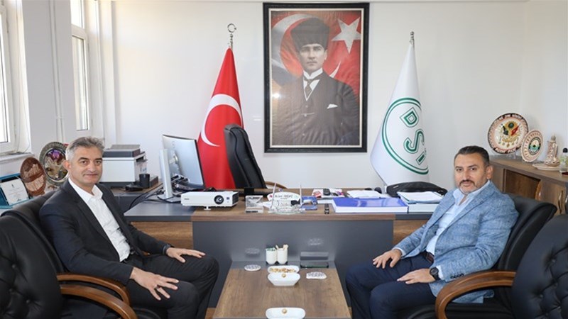 İl Müdürü Keskin, DSİ 124. Şube Müdürü Polat’ı Ziyaret Etti