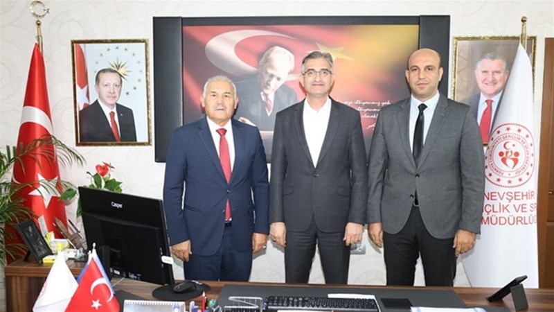 Esnaf ve Sanatkârlar Odaları Birliği Başkanı Pınarbaşı'dan İl Müdürü Keskin'e Ziyaret