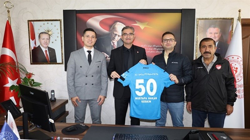 TFFHGD İl Hakem Kurulundan İl Müdürü Keskin'e Ziyaret