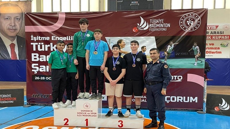 Badminton Sporcumuz Şaban Ali Uğurlu Türkiye Şampiyonu Oldu