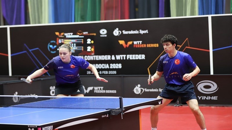 WTT Feeder Cappadocia 2026 (Büyükler) Uluslararası Masa Tenisi Müsabakaları Sona Erdi