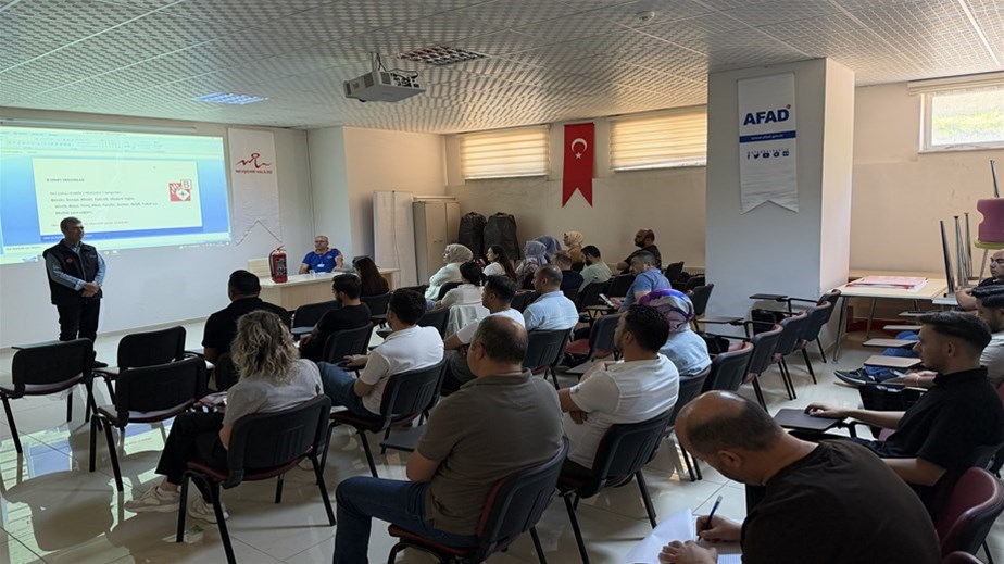İl Müdürlüğü Personellerimiz Afad’ın Sivil Savunma Eğitimine Katıldı