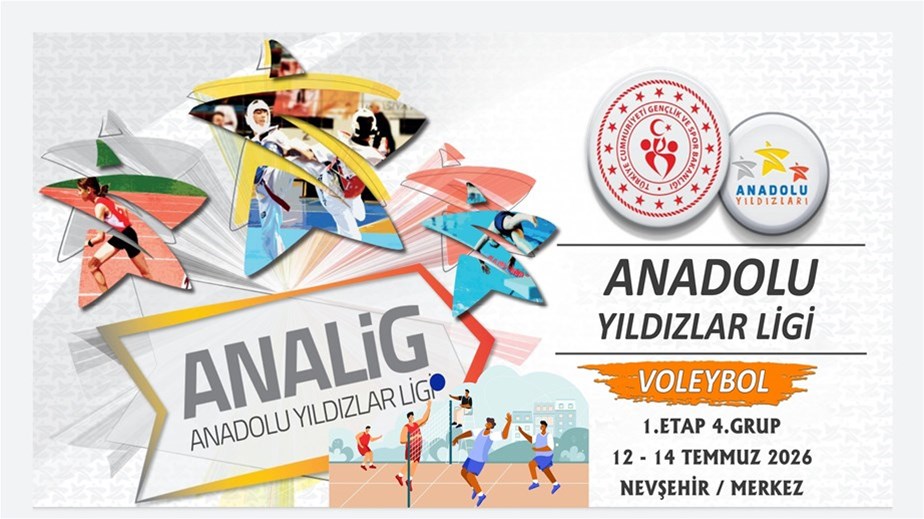 ANALİG Voleybol 1. Etap 4. Grup Müsabakaları Nevşehir'de Başlıyor