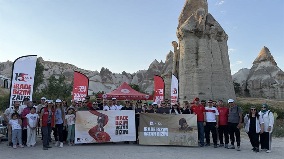 15 Temmuz Demokrasi ve Milli Birlik Günü Kapsamında Vadi Yürüyüşü Düzenlendi