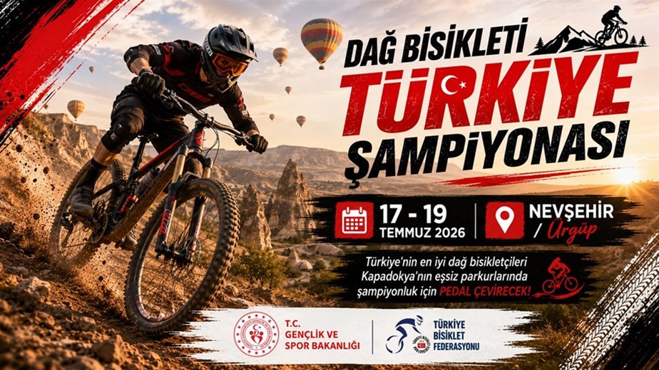 Dağ Bisikleti Türkiye Şampiyonası Nevşehir'de