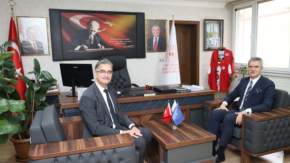 Nevşehir Cumhuriyet Başsavcısı Çalış, İl Müdürü Keskin’e İade-i Ziyarette Bulundu