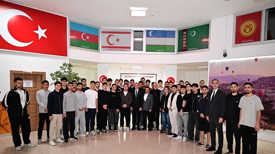 Nevşehir Valimiz Sayın Hüseyin Kök Hacı Bektaş Veli Öğrenci Yurdunda Gençlerle Buluştu