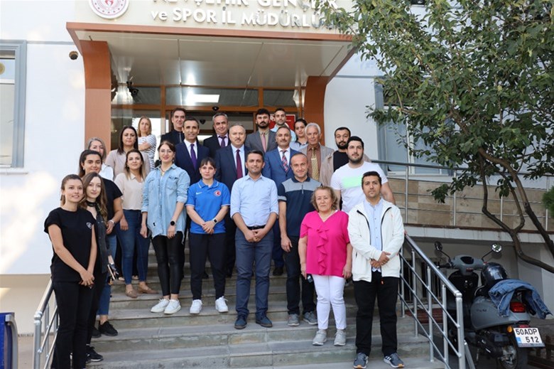 Nevşehir Valisi Ali Fidan İl Müdürlüğümüzü Ziyaret Etti
