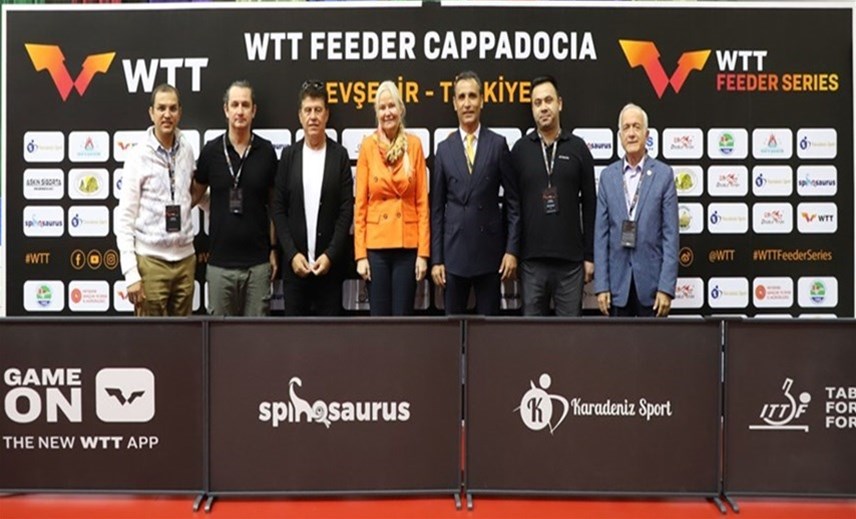WTT Feeder Cappadocia Masa Tenisi Müsabakası Nevşehir'de Başladı