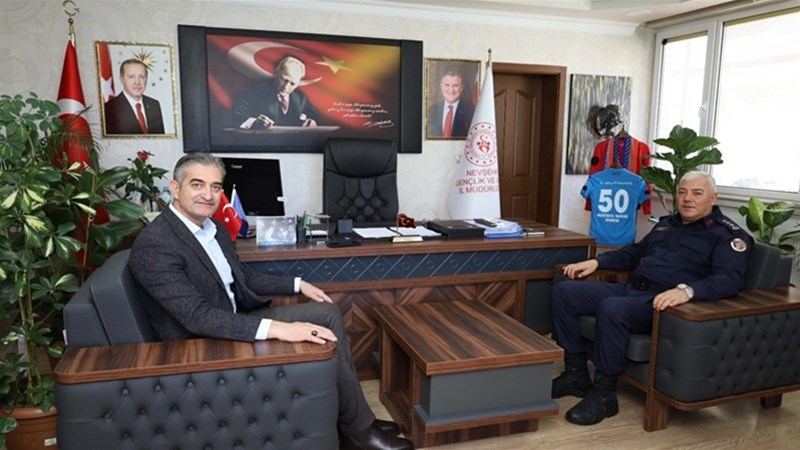 İl Jandarma Komutanı Çelik'ten İl Müdürü Keskin’e İade-i Ziyaret